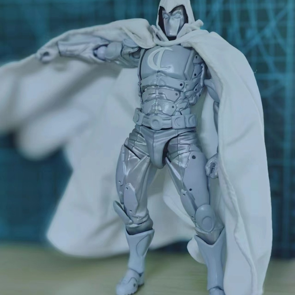 ⚡Tl ในประเทศ ko Moon Knight Moon Knight Moon Knight Marvel Yamaguchi Action Figure ของเล่นรุ่น