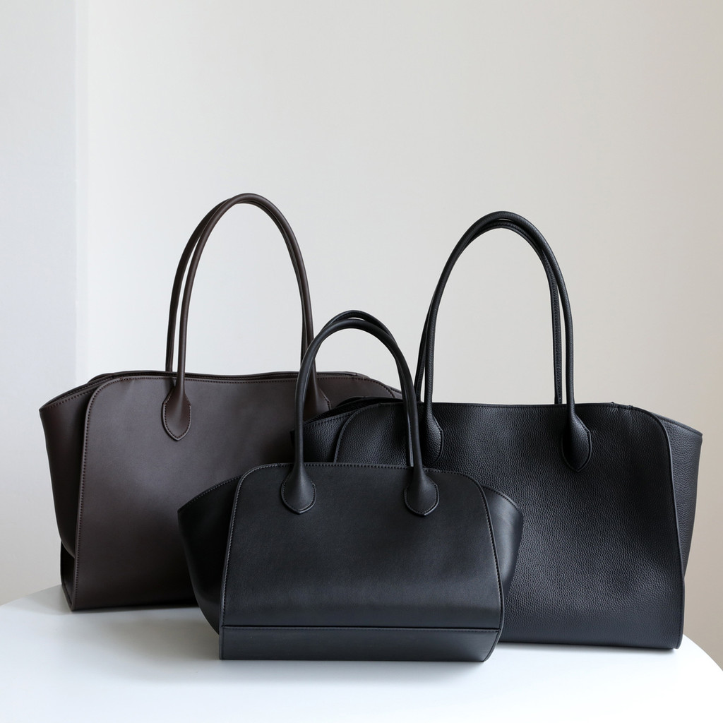 Lune&Velvet กระเป๋าหนังแท้100% ดีไซน์มินิมอล ความจุใหญ่ สำหรับไปทำงาน