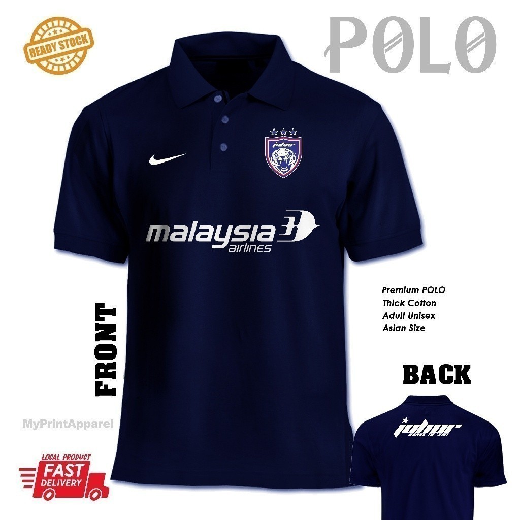 2025 แฟชั่น South tiger Malaysia Airlines MAS football football Polo Collar Tshirt ไม่ใช่เจอร์ซีย์