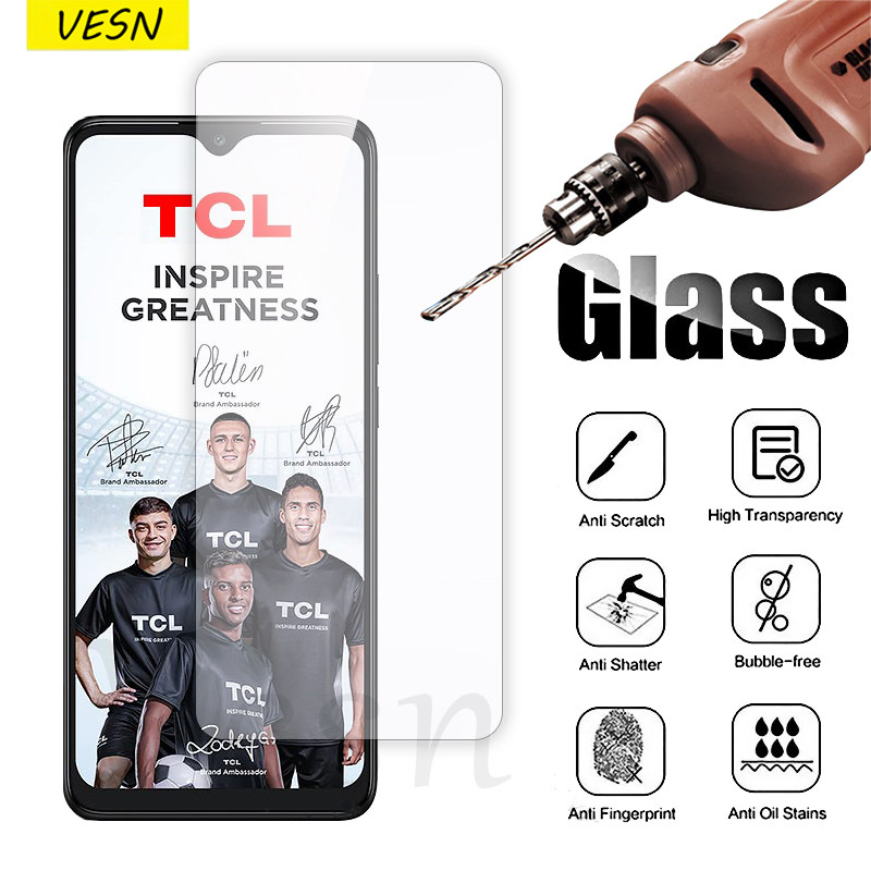 ฟิล์มกระจก ใส TCL K70 605 505 503 408 406 405 50 40 X 40R XE XL 30+ 60 NxtPaper 70 60 60R XE SE Ultr