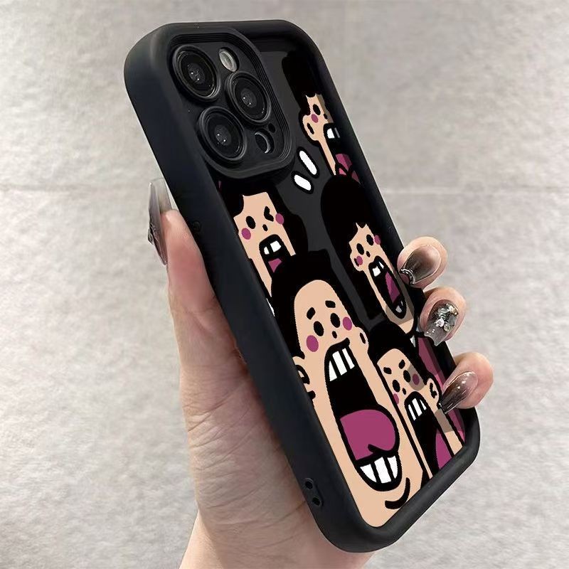 ตลกครอบครัวห้าเคสโทรศัพท์สําหรับvivo X200 X80 X70 Pro T3 T2X T2 Pro S1 Pro iQOO Z9S Z7 Pro U5X 5G 4Gน่ารักการ์ตูนAnti-Fallปกหลังกันกระแทกปลอกนุ่ม