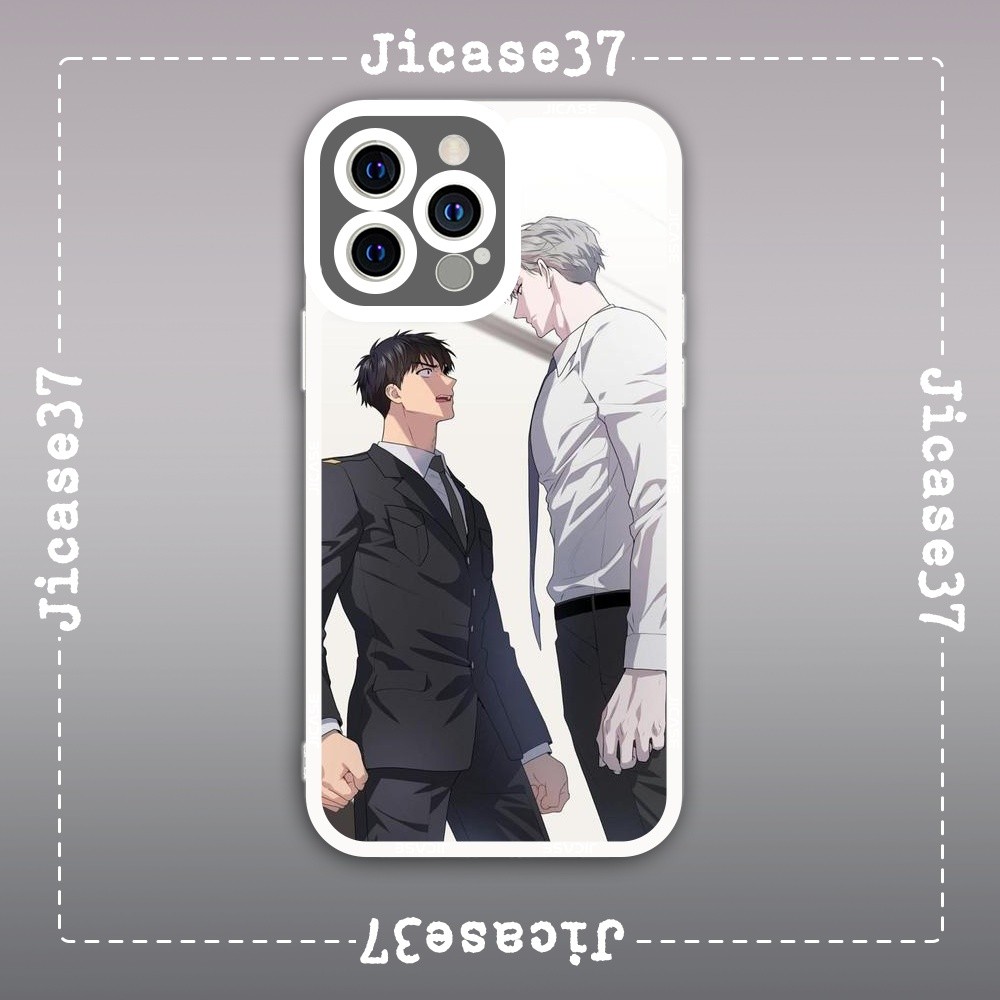 เคส iPhone Square Edge Samsung Xiaomi Oppo Manhwa boylove ตัวละคร Passion Taeui vs Ilay