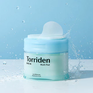 Torriden Pad ทอร์ริเดน โทนเนอร์แพด (Dive In 80 Sheets/Balanceful 60 Sheets/Brightening 70 Sheets)
