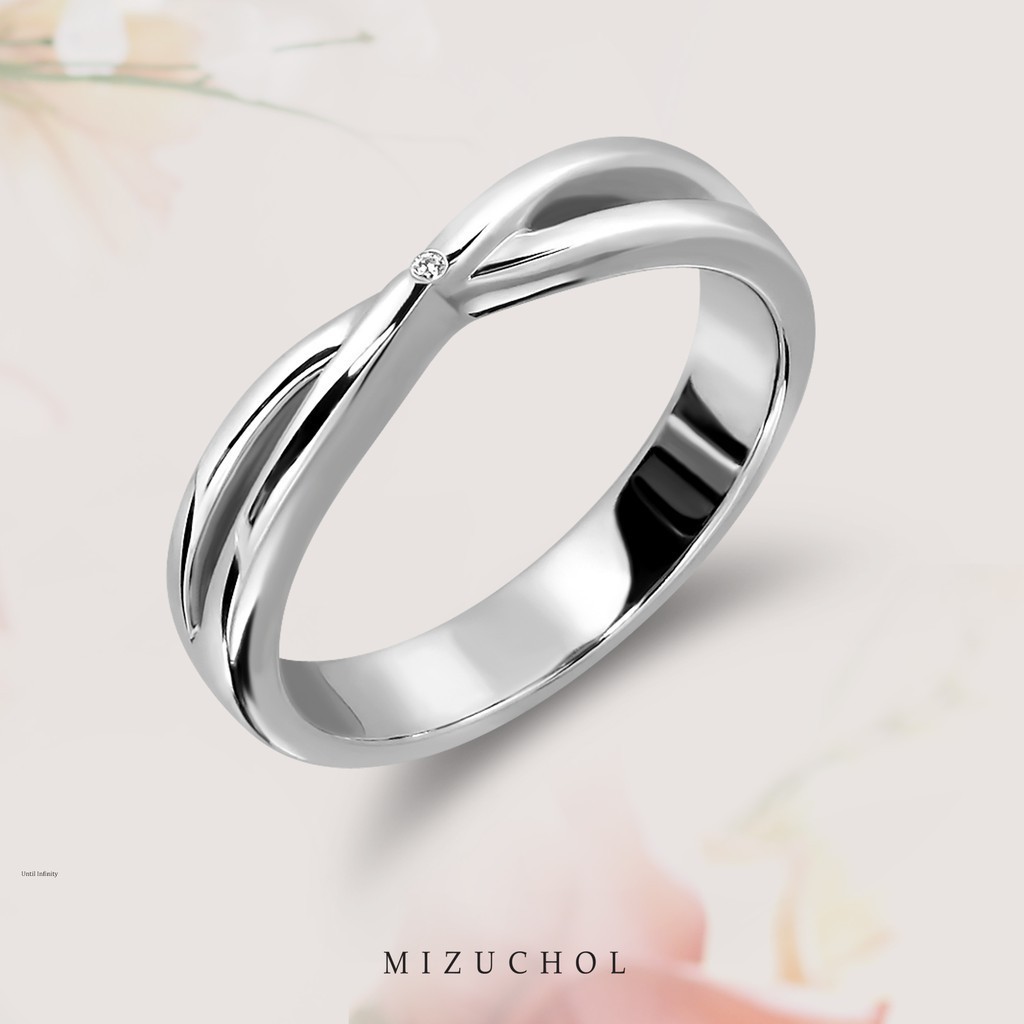 Mizuchol خاتم UNTIL INFINITY للأزواج — رجالي — صورة 5