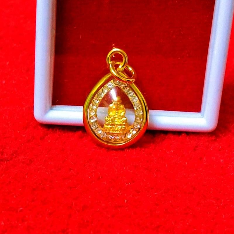 จี้พระหลวงปู่ทวด S11 จี้พระกรอบทอง จี้พระทองหุ้ม