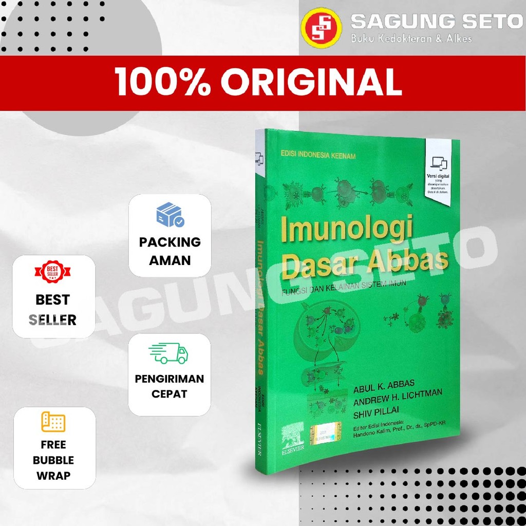 หนังสือ ABBAS BASIC IMMUNOLOGY ฉบับ 6TH ELSEVIER