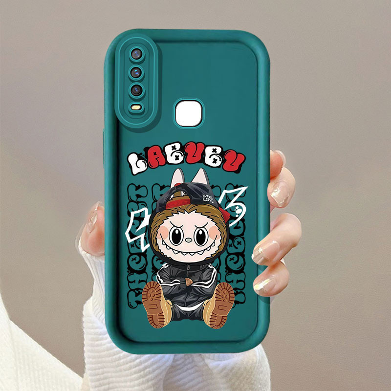 แฟชั่น Cool LAbubu เคสโทรศัพท์สําหรับ VIVO Y20 V1901A V2026 V2033 V2027V2032 V2042 V2029 V2028 V2038