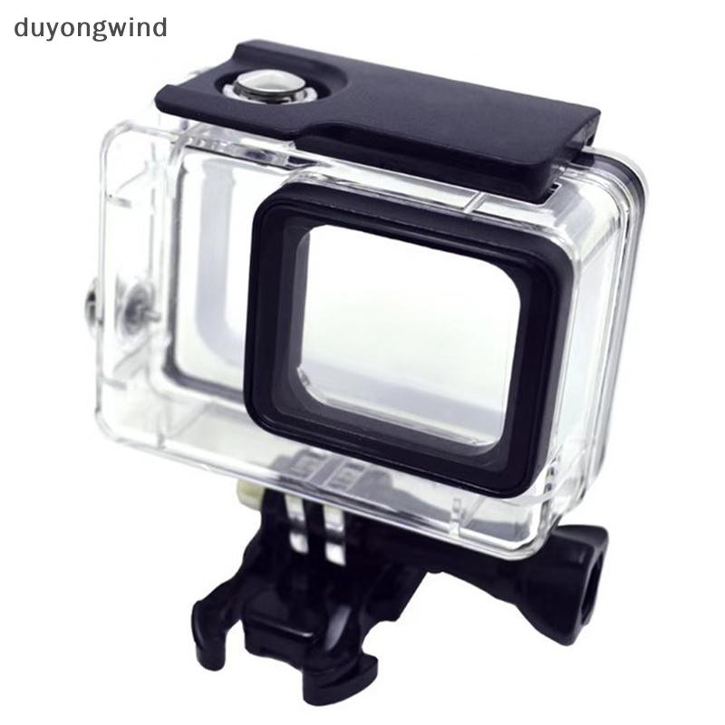 (duyongwind) 45m เคสกันน้ําใต้น้ําสําหรับ GoPro Hero 7 6 5 สีดําดําน้ําป้องกัน Housing Mount สําหรับ