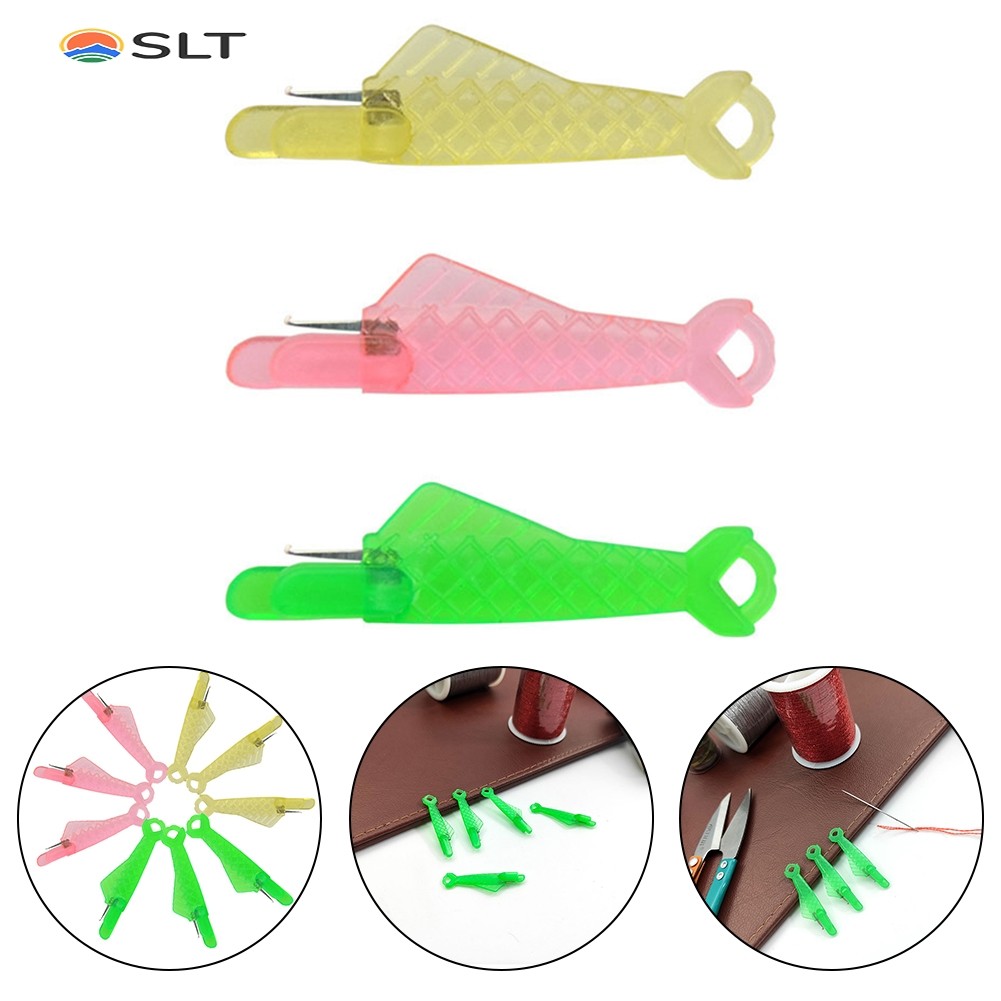 SLT Hotจักรเย็บผ้าขนาดเล็กที่สนเข็มพร้อมตะขอเครื่องมือแทรกเข็มพลาสติกส่วนลดใหญ่
