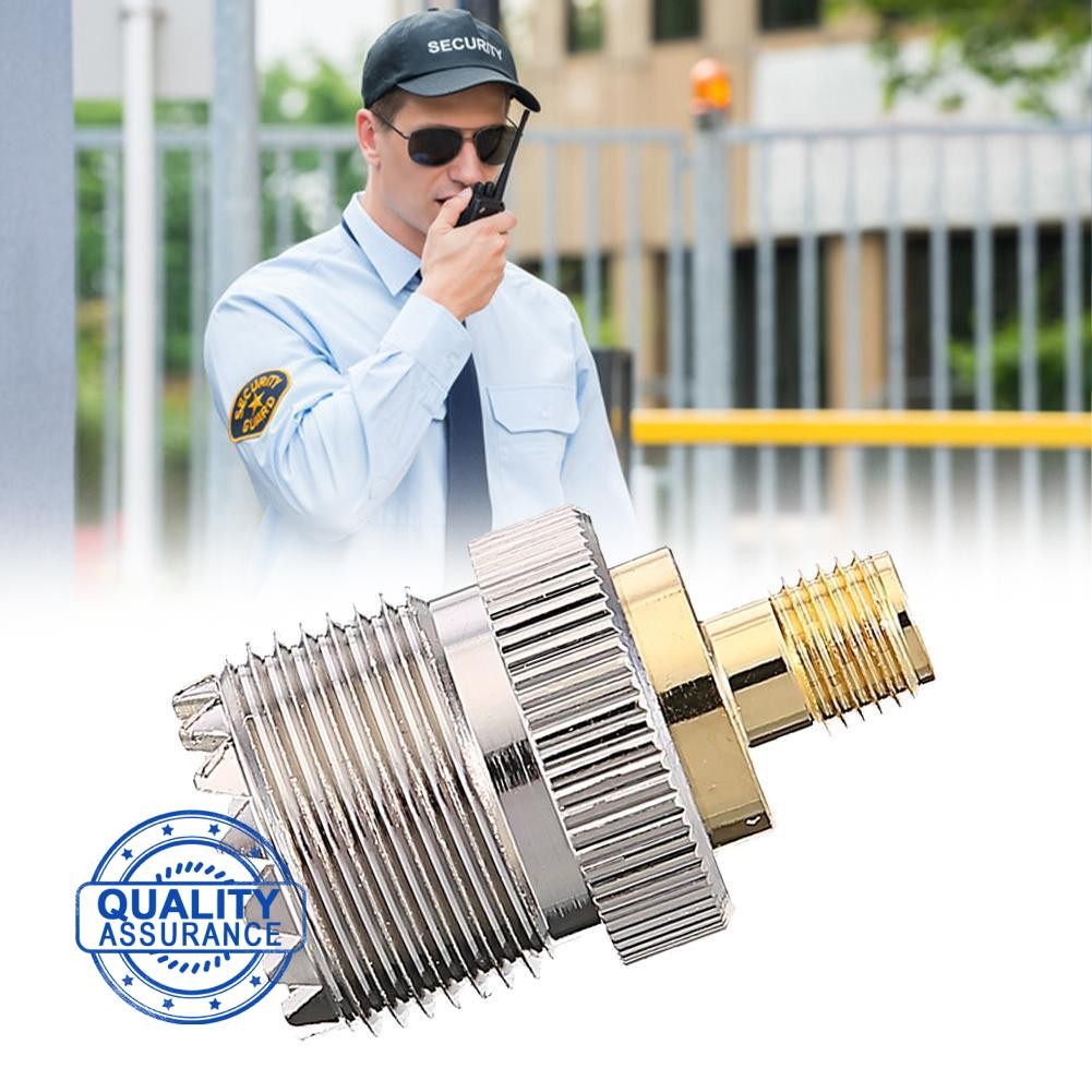 (jxrf Connector Sma Female Head To Uhf Female Sl16 เสาอากาศ So239 อะแดปเตอร์อินเตอร์คอม U2h3