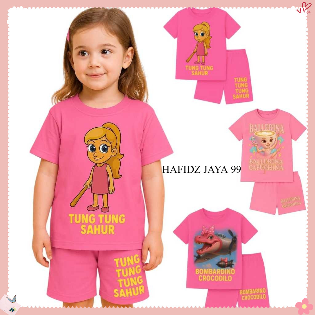 ชุดเสื้อผ้า TUNG TUNG SAHUR GIRLS