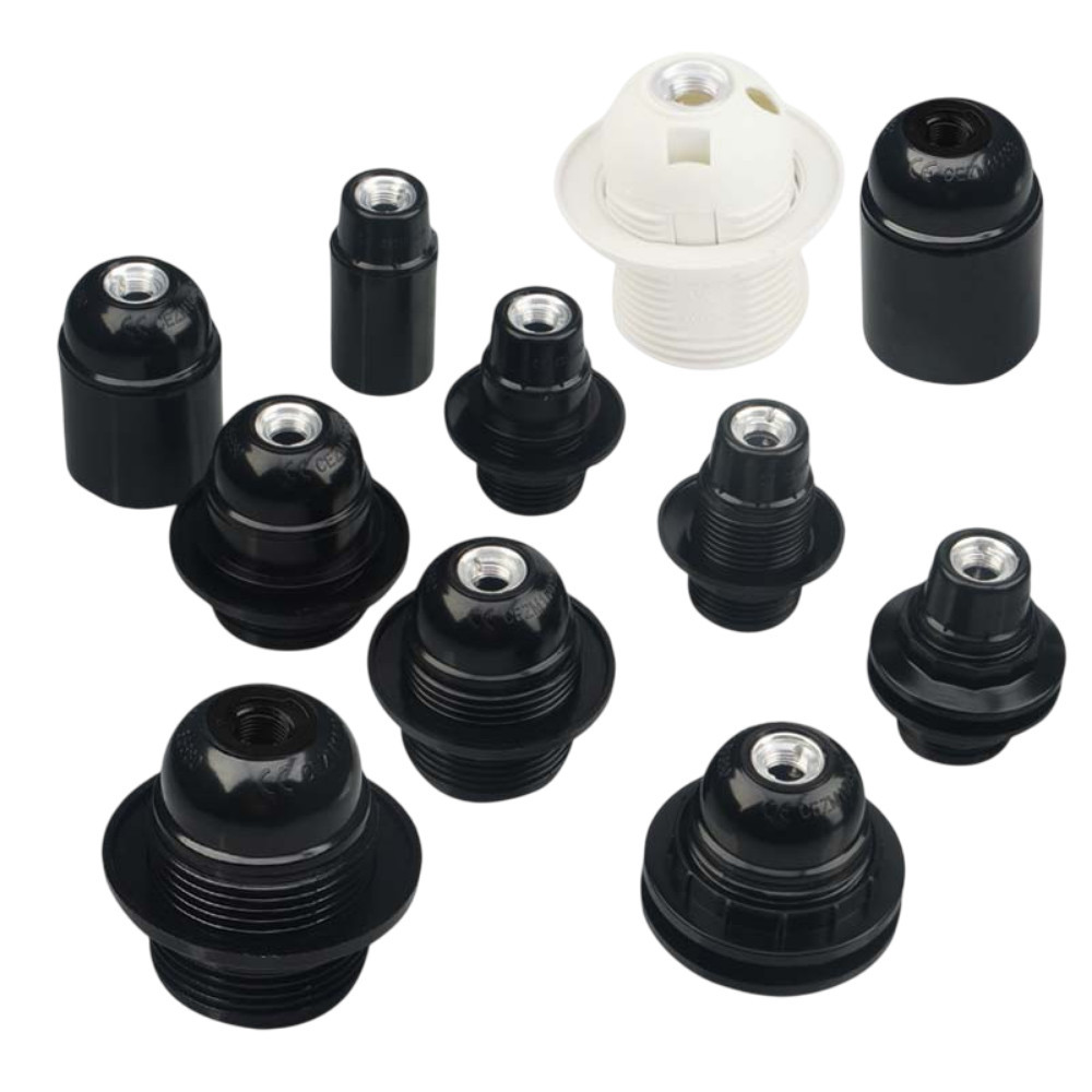 ขั้วรับหลอดไฟ (E14/E27) ฐานหลอดไฟ Led ขั้วหลอดไฟ อะไหล่โคมไฟ พร้อมส่ง