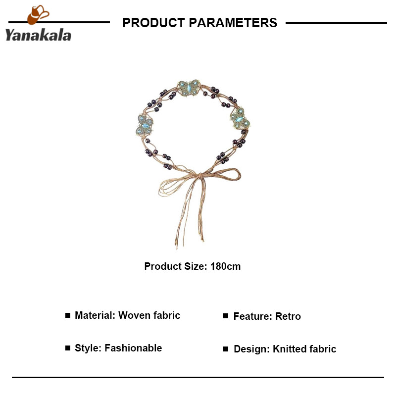 ส่งเร็ว🚚ใหม่ เข็มขัดโซ่คาดเอว สไตล์โบฮีเมียน เรโทร หญิง y2k เกาหลี แฟชั่น ของขวัญวันหยุด-Yanakala - รูปที่ 7