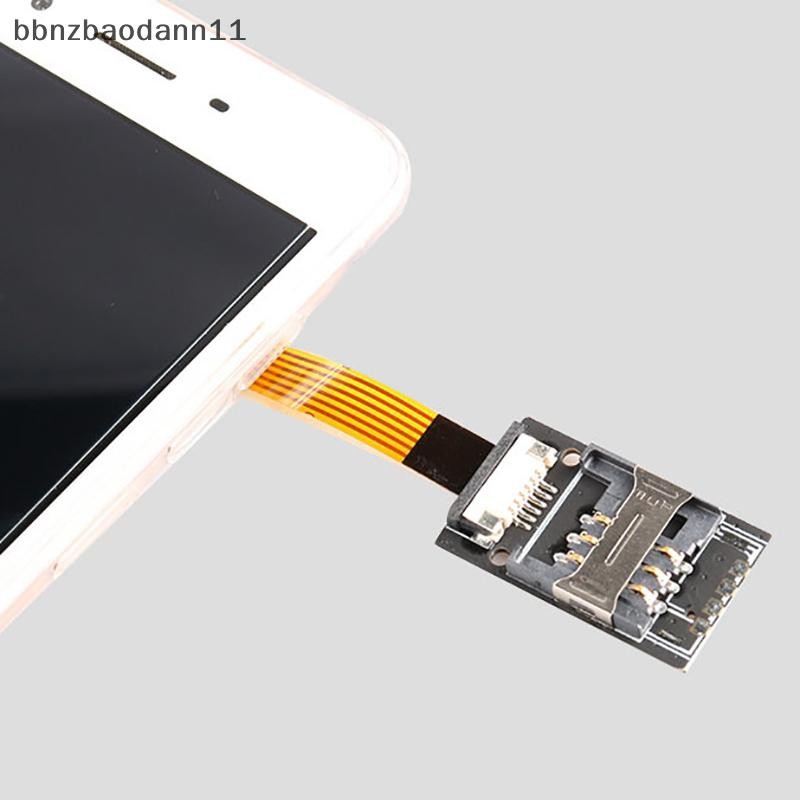 [BBNZDD] 4FF ซิมการ์ด Converter FPC Extension Cable to 4FF Micro 3FF Standard 2FF Sim Usim Card Adap