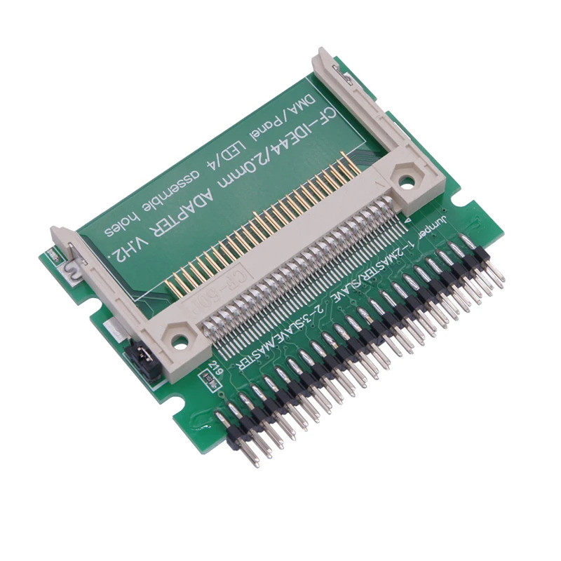 CF Compact Flash Memory Card Adapter CF ถึงแล็ปท็อป 2.5 "IDE 44 Pin Converter สําหรับ Compact Flash Disk CF ชาย IDE ชายเชื่อมต่อ