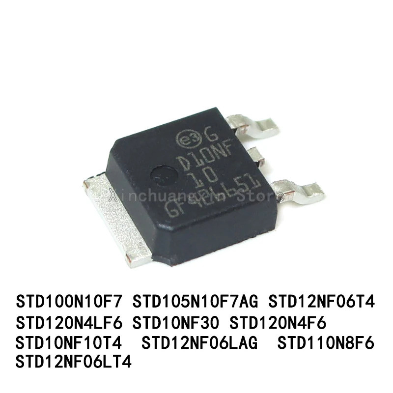 1-5PCS STD100N10F7 105N10F7AG STD12NF06T4 STD120N4LF6 STD10NF30 STD120N4F6 STD10NF10NF10T4 Field 110