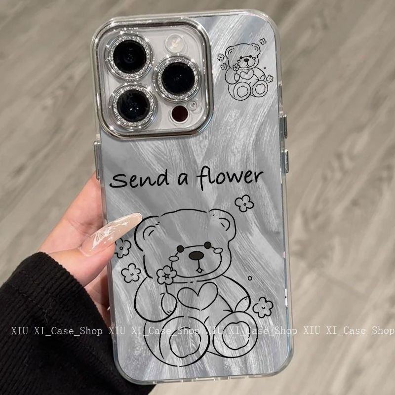 💖Just💖เคสApple ที่รองรับ เคส เคส iPhone 16 PRO MAX iPhone 15 PRO MAX 14 PRO MAX 13 PRO MAX เชลล์ขนนก
