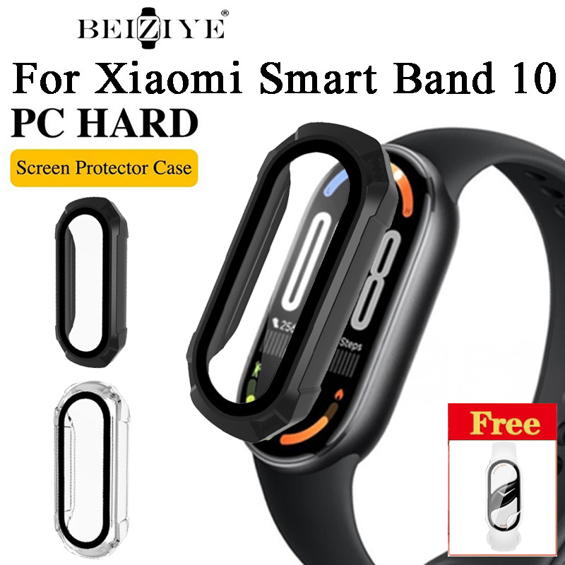 เคส PC สําหรับ Xiaomi Smart Band 10 ป้องกันหน้าจอสําหรับ Xiaomi Mi Band 10 กรณีฝาครอบ