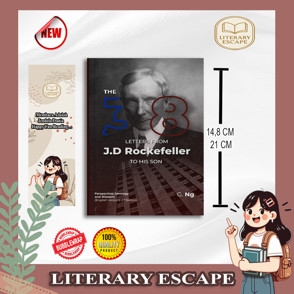 The 38 ตัวอักษรจาก JD Rockefeller ถึงลูกชาย 2nd Edition โดย G. ของ NG