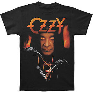 เสื้อยืด Mens Ozzy Osbourne Hell Small Black