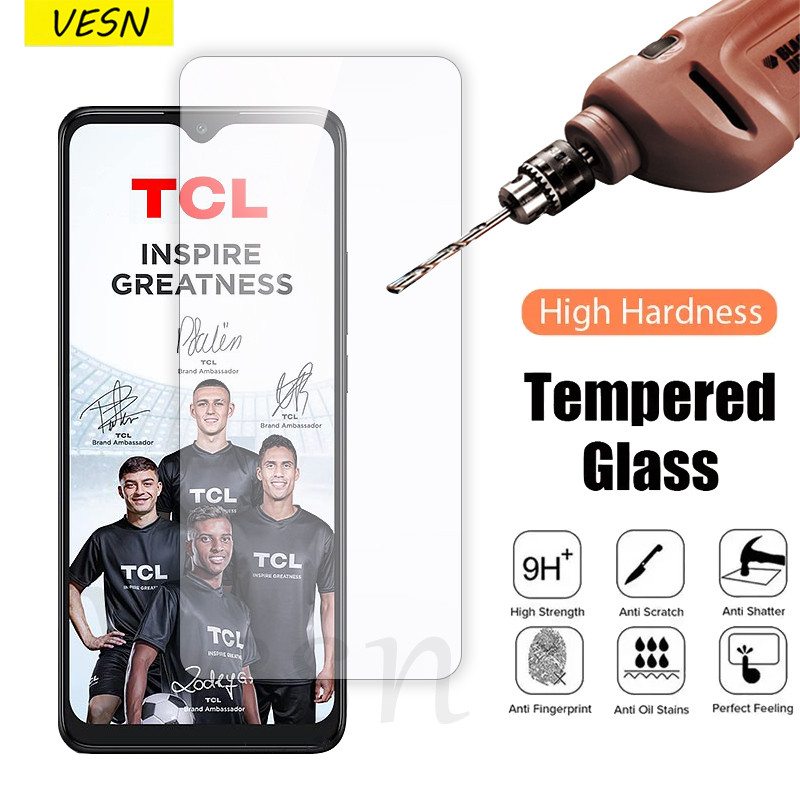 ฟิล์มกระจกนิรภัย TCL K70 605 505 503 408 406 405 50 40 X 40R XE XL 30+ 60 NxtPaper 70 60 60R XE SE U
