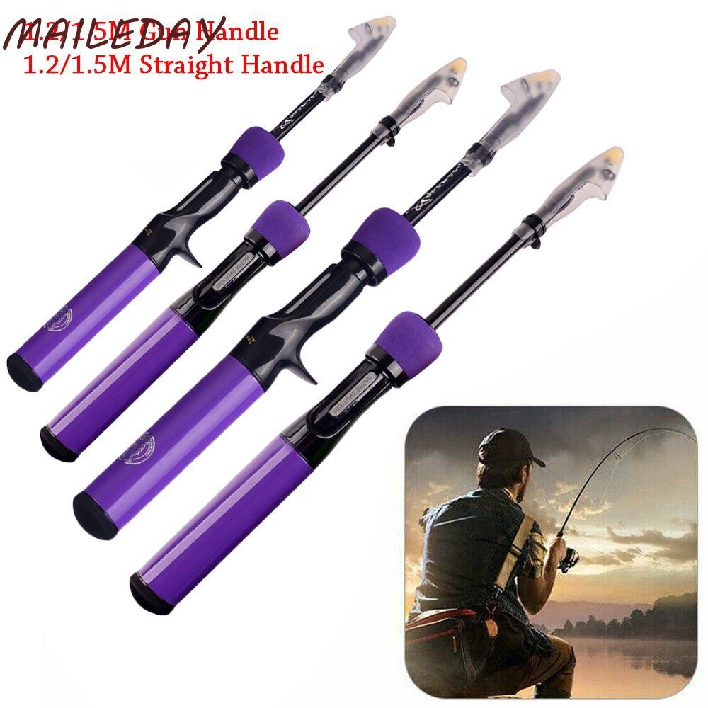 Maile Stream Hand Pole SuperHard เครื่องป้อนปลาคาร์พแบบปรับได้ Ultralight