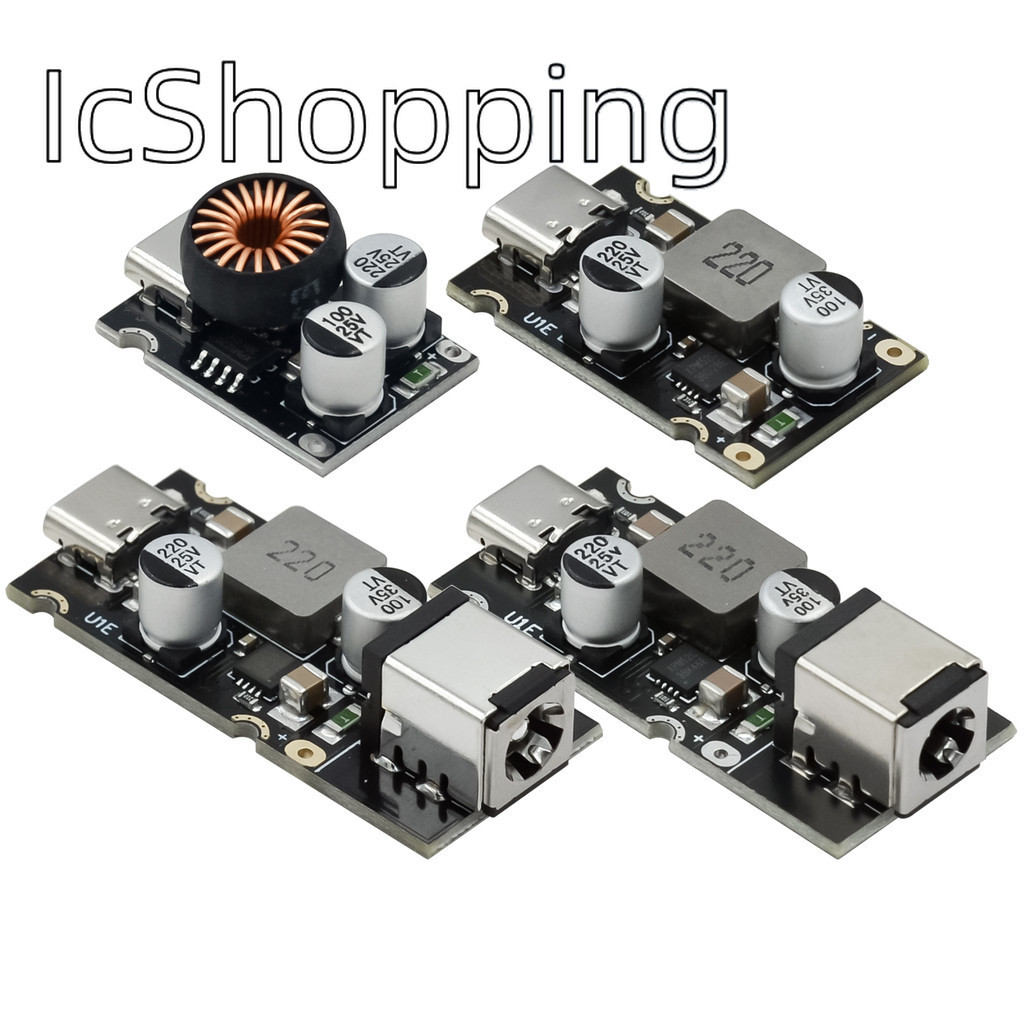 Qc4.0 QC3.0 Type-C USB PD65W Fast Charging อะแดปเตอร์โมดูล DC8-32V 3.25A 65W ขั้นตอนลงโมดูลสําหรับ Huawei SCP/FCP Apple PD