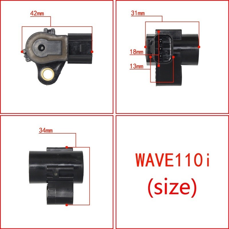 แมพเซนเซอร์แท้ wave110i dream110i click125i wave125i scoopy-i zoomer-x เเมพเซนเซอร์ เวฟ125 เวฟ110i คลิก125 สกุปี้ รูปที่ 4