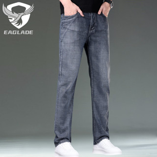 Eaglade Denim Jeans for Men Maong Pants 866 สี Blue Grey Str…