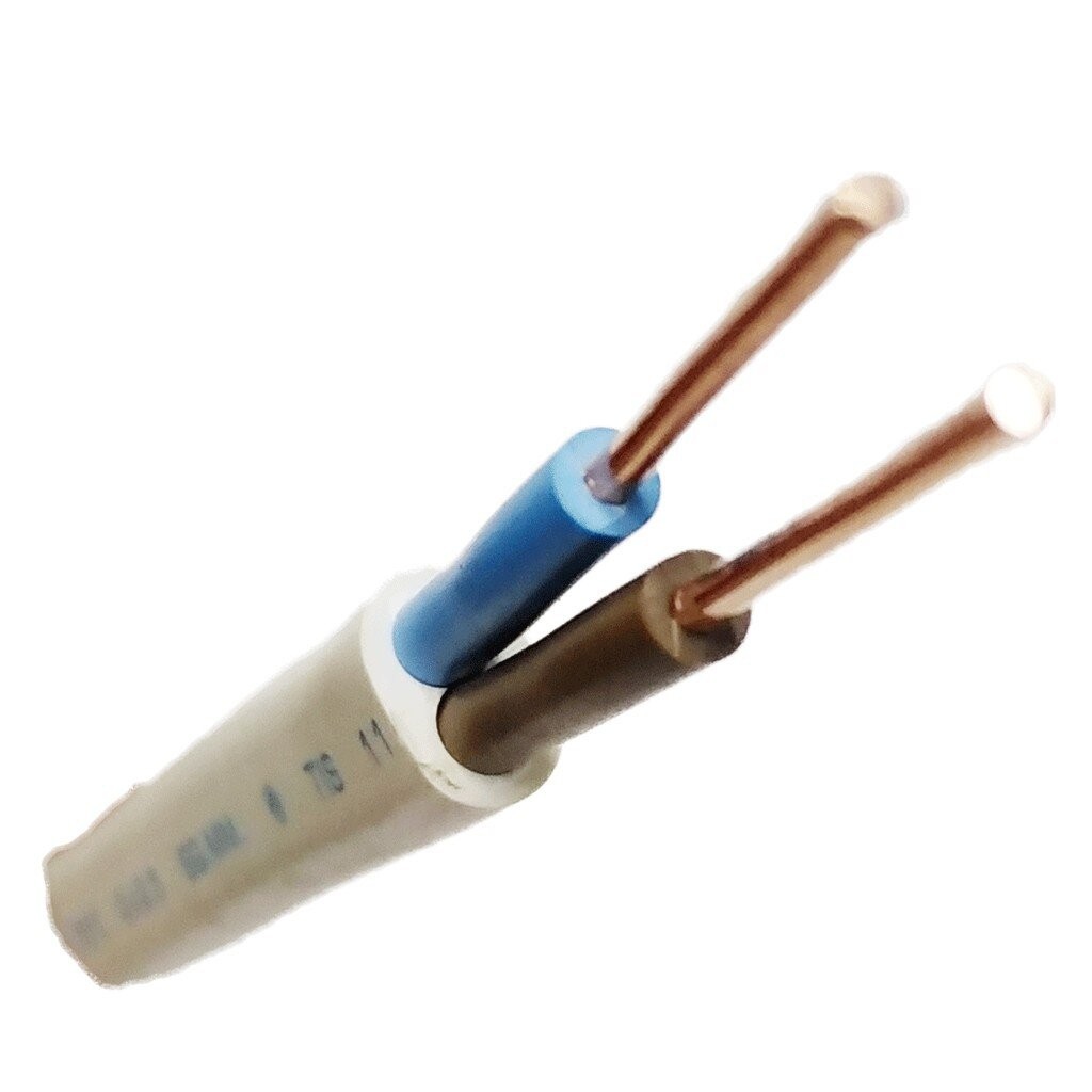 สายไฟ VAF 2×1.5 ความยาว 20เมตร 30เมตร 50เมตร ยี่ห้อPKS สำหรับเดินภายในบ้าน สายไฟคุ่เบอร์1.5 ตัดแบ่ง ราคา ถูกที่สุด ดีลบีเคเค แกลเลอรีภาพที่ 3