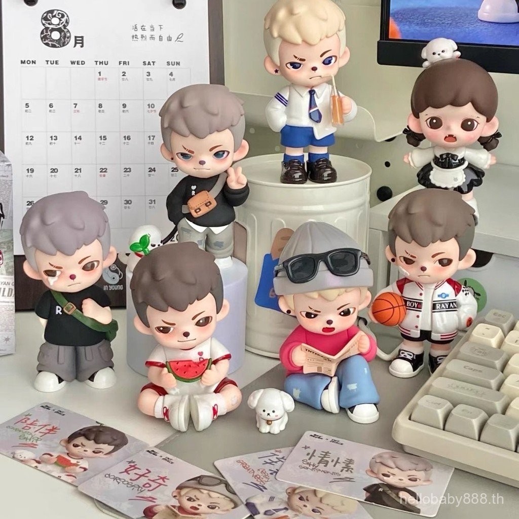 Spot Brother Blind Box Young Time rayan รุ่นที่สองของ Trendy Play Blind Box Handhandbirth ของขวัญวัน