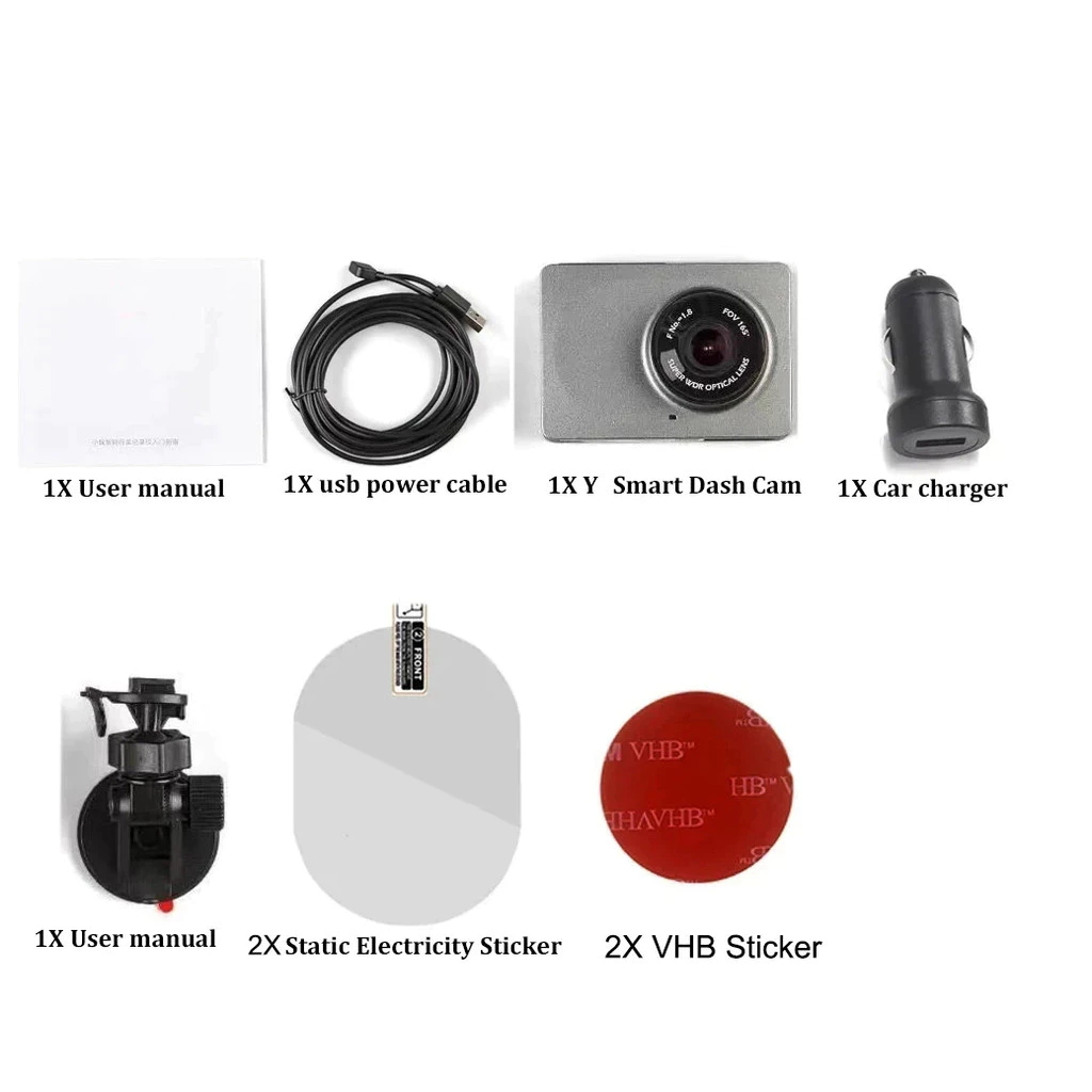 Yi Smart DashCam สําหรับรถยนต์ ADAS 2.7 หน้าจอ Full HD 1080P Dash Cam พร้อม Night Vision ADAS อัพเกรดเวอร์ชันสากล thumbnail 8