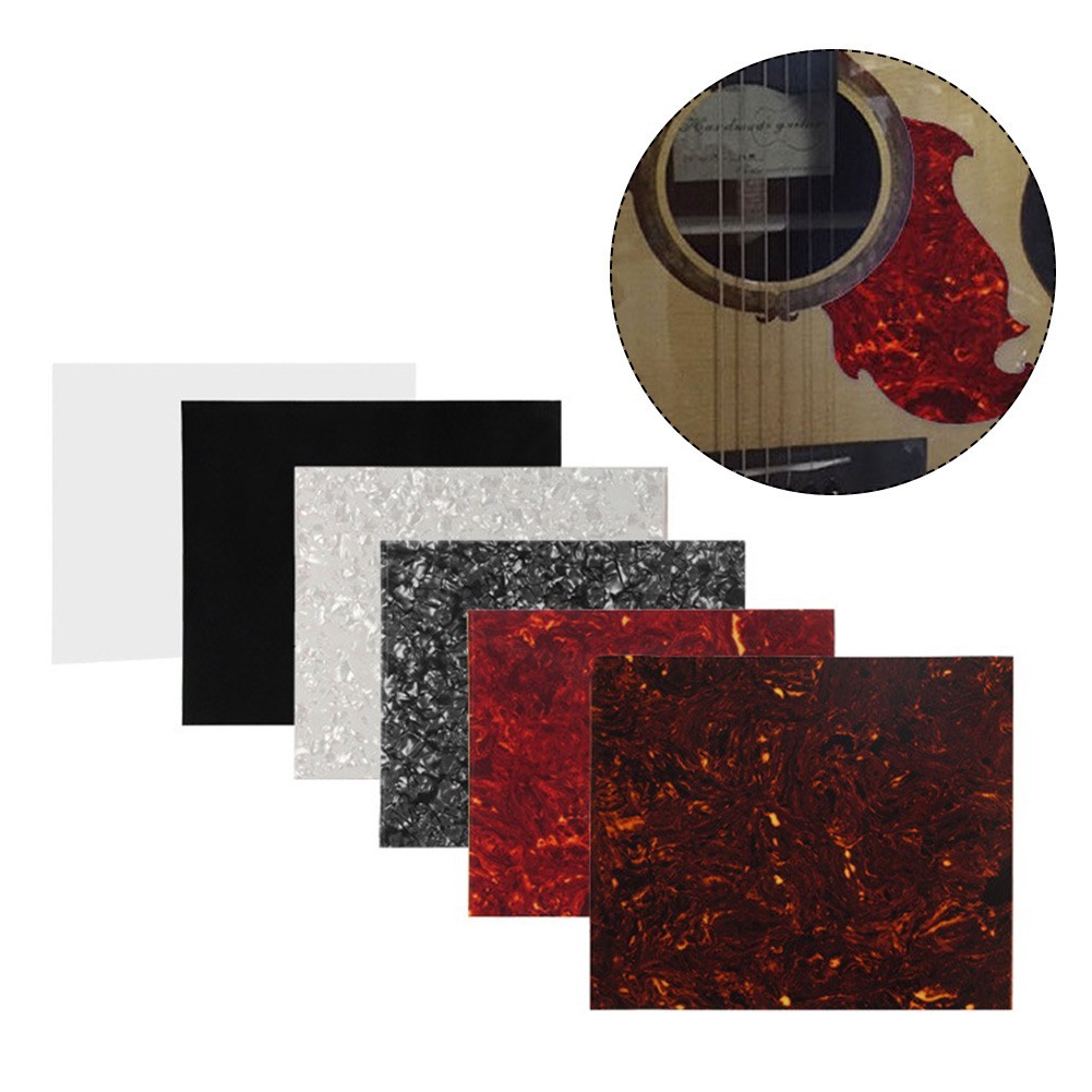 การลดราคาครั้งใหญ่ 20x17 ซม.DIY กีต้าร์โปร่ง Pickguard แผ่นเปล่า Scratch Plate Self Adhesive[TRSBX-TH]