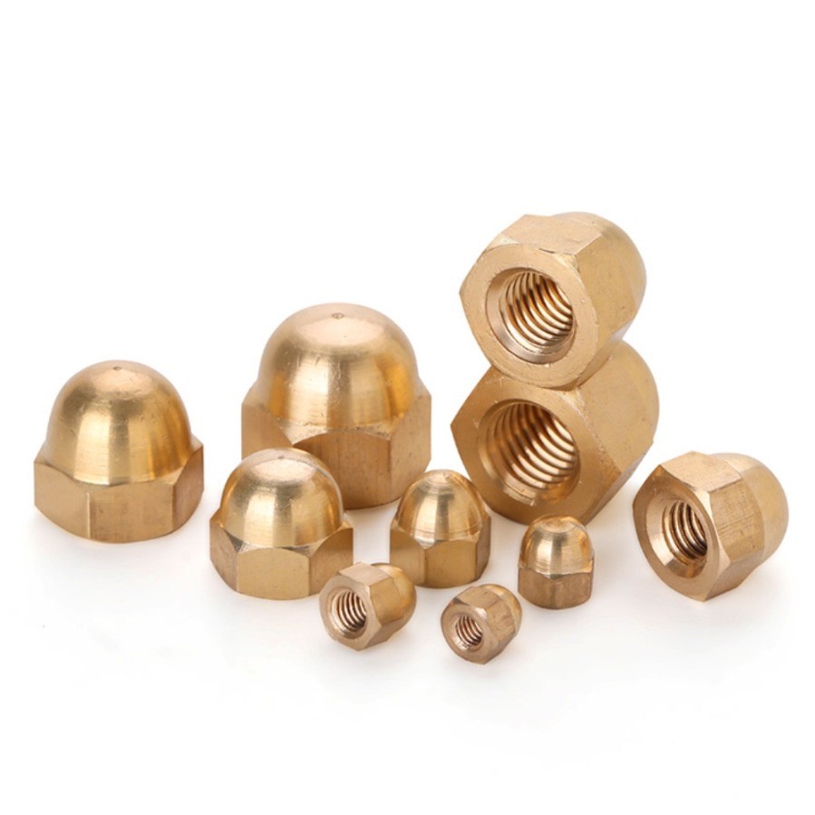 ฝาทองแดงประเภท Nut Cap Nut Nut Nut Copper Nut/M3/M4/M5-M20 （LJX-การจัดส่งที่รวดเร็ว）