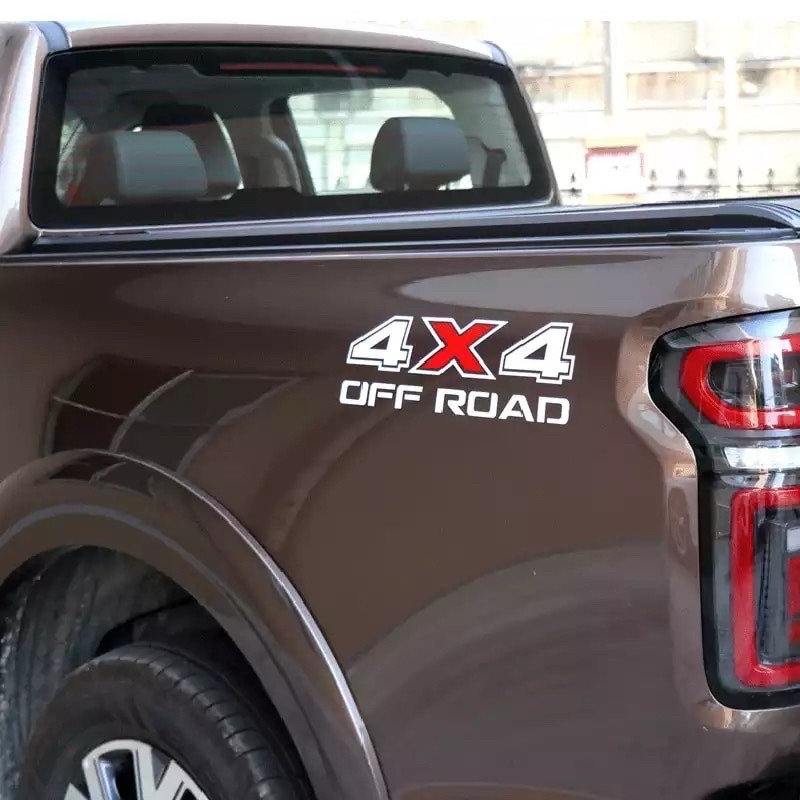 S883 2 ชิ้นสําหรับ 4x4 รถไวนิล Decal สติกเกอร์