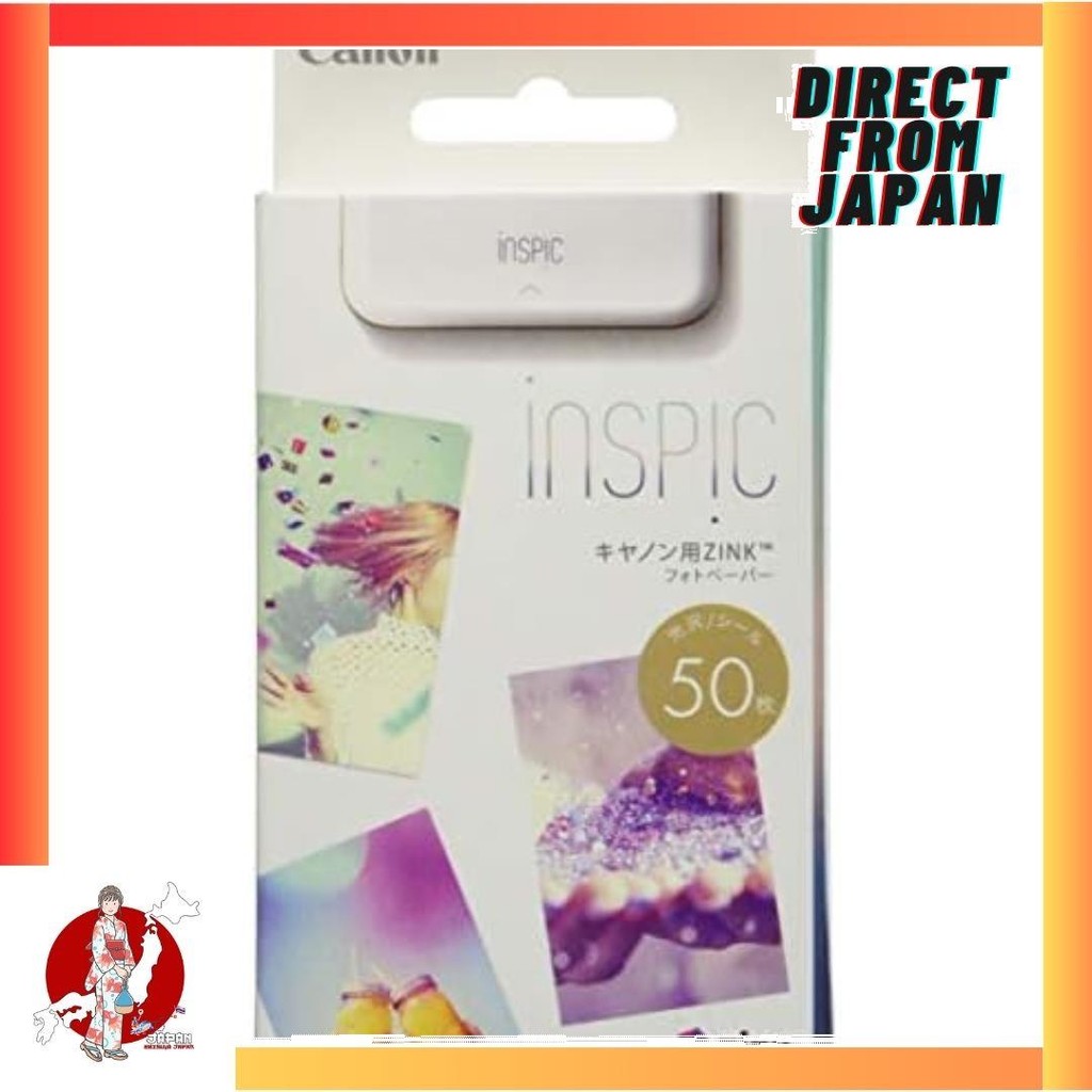 【Direct from Japan】Canon ZINK Photo Paper for Smartphone Printers กระดาษภาพถ่าย Canon ZINK สำหรับเคร