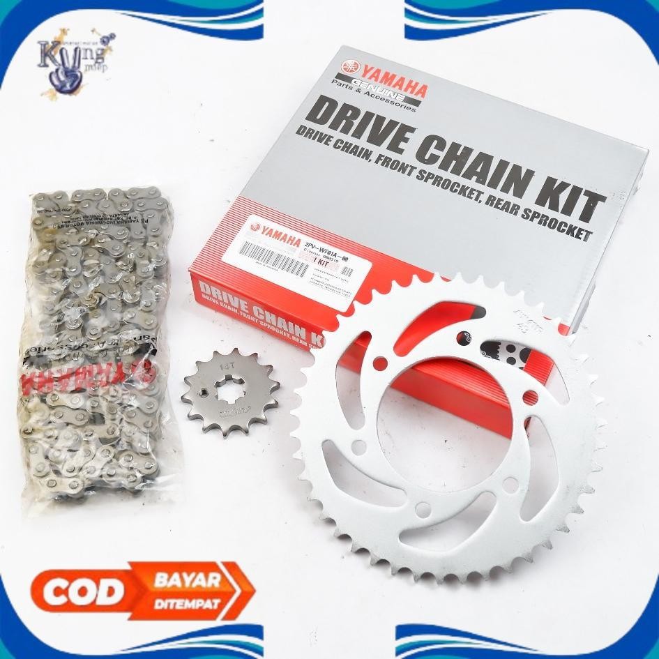 Jupiter MX King 150 Motorcycle Gearset Chain - ส่วนมอเตอร์ 2PV