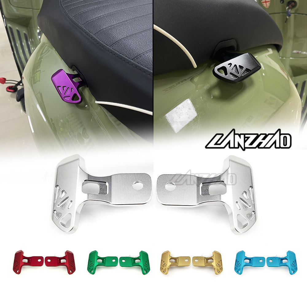 สําหรับ VESPA Sprint Primavera GTS s125 LX125 ด้านหลังคว้าบาร์ CNC Winglet อุปกรณ์เสริม
