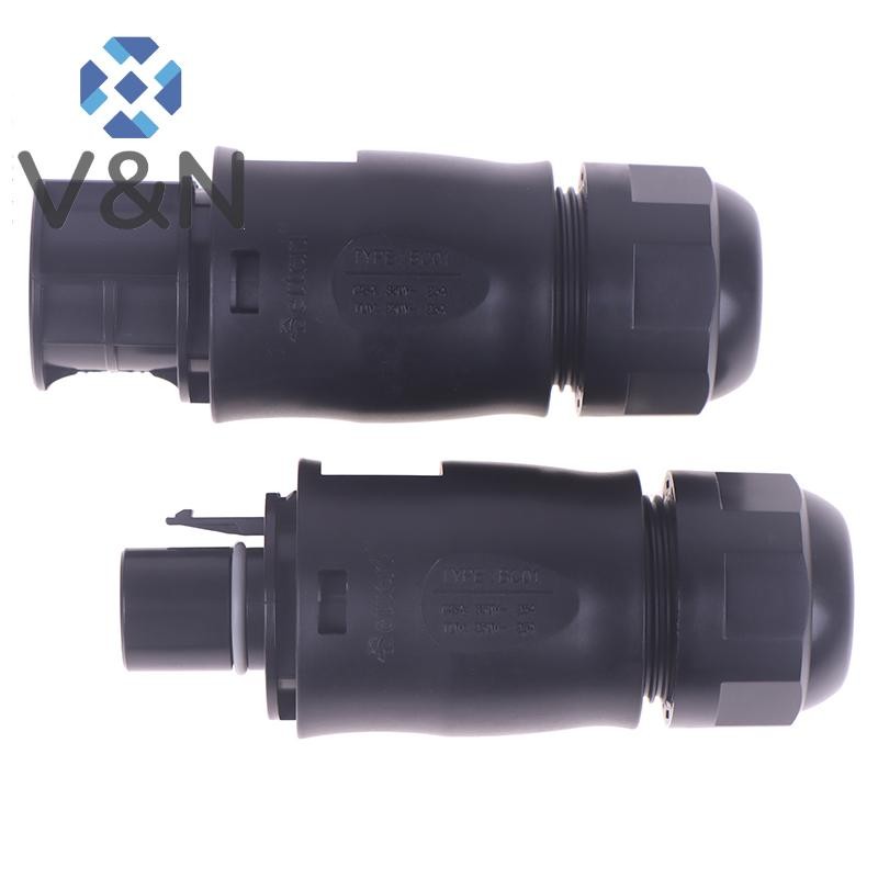 V&N BC01 3 Pin Connector AC ชายหญิง IP68 สําหรับ Solar Grid Tie Micro Inverter Hoymiles Deye AP ระบบ