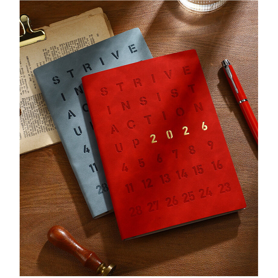 74 หน้า 2026 A5 ภาษาอังกฤษ Agenda Planner Organizer ไดอารี่ Plan สํานักงานธุรกิจโน้ตบุ๊คตาราง Notepad Simple Journal Sketchbook Plan นักเรียนเครื่องเขียนอุปกรณ์