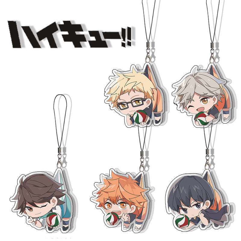 5 ชิ้น sugawara koushi Oikawa Tooru Shoyo Hinata สําหรับ IPhone/Xiaomi/Huawei โทรศัพท์มือถือกรณีพวงก