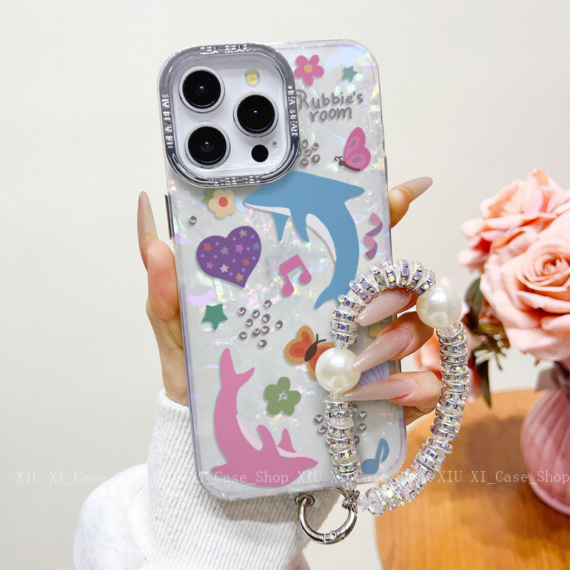 NEW CASE 🔥เข้ากันได้กับ ไอโฟน16 ไอโฟน 15 Pro Max iPhone 13 ไอโฟน11 กรณีโทรศัพท์น่ารัก เคสไอโฟน11 เคส