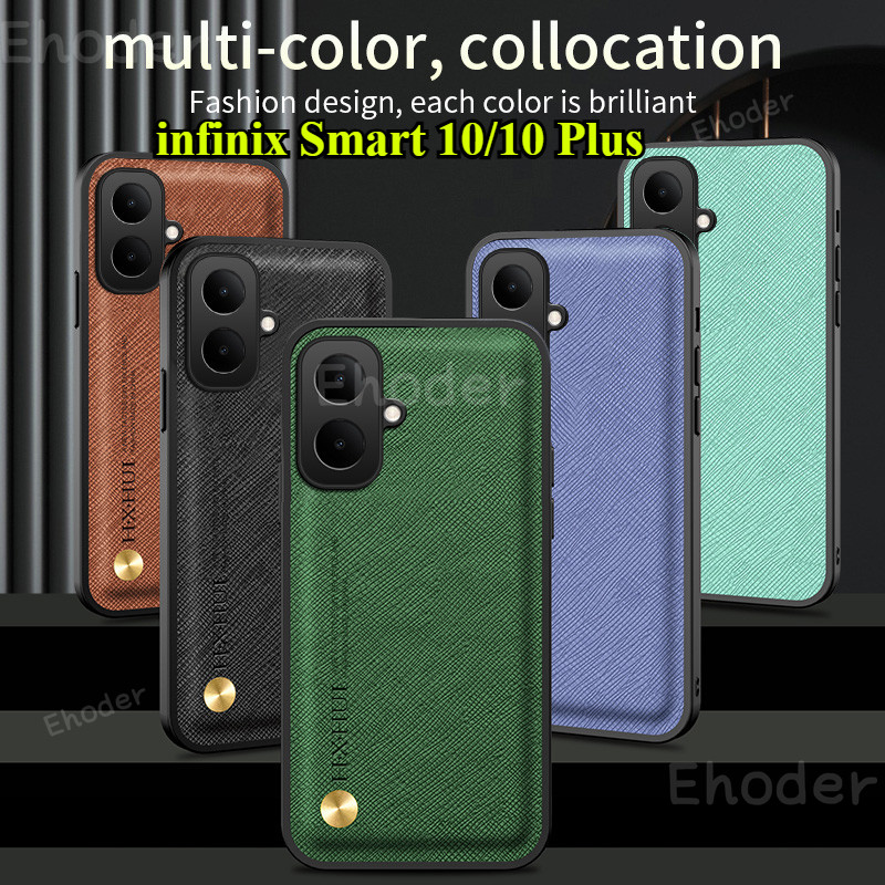 ปลอกสําหรับ Infinix Smart 10 Plus 4G 5G 2025 เคสโทรศัพท์ Matte Full Protection หนังสําหรับ InfinixSmart10 Smart10Plus 10Plus 10 + Soft Case Edge ฝาหลัง