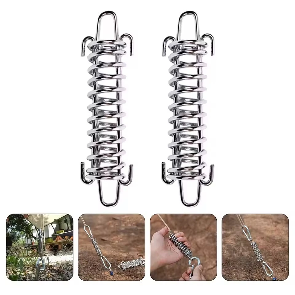 สปริงกันกระชากสำหรับรั้งเชือกเต็นท์ Tent Spring Buckle thumbnail 10