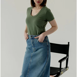 BW Basic U ทรง Slim fit ที่ครองใจสาวๆ แพทเทิร์นนางฟ้า มาพร้อมเนื้อผ้าสุด Premium / Cotton lycra ใส่สบายสุดๆ ลองแล้วจะ...
