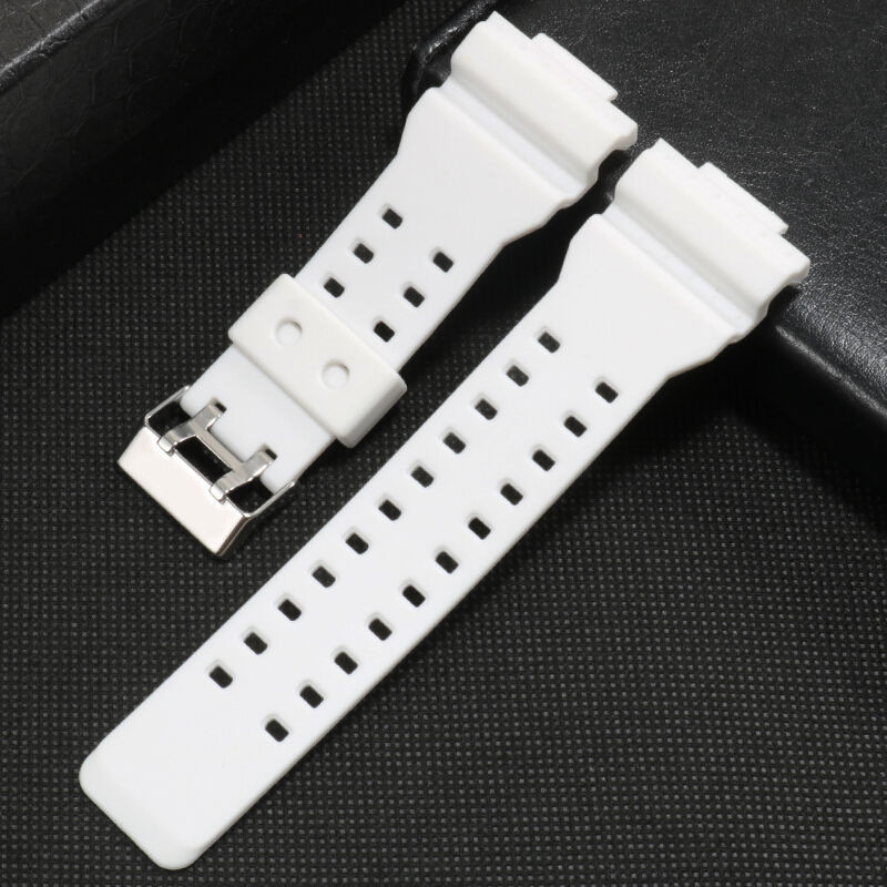 สายนาฬิกา ทดแทน Casio gshock สายยาง GA 100 110GB GD120GA400 Black Gold Knight Silicone