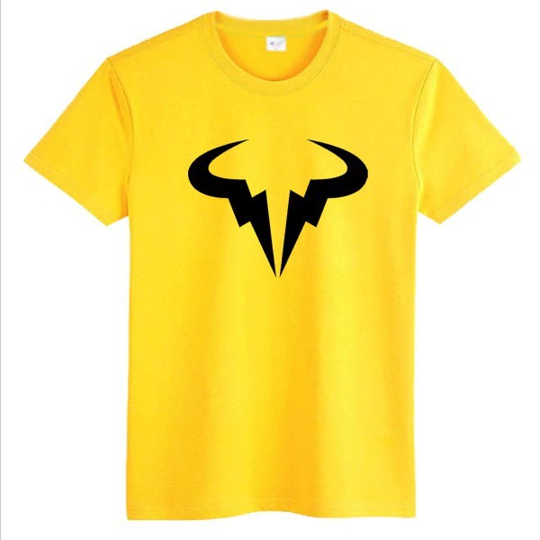 เสื้อยืดฤดูร้อนใหม่ Rafael Nadal Bull Logo