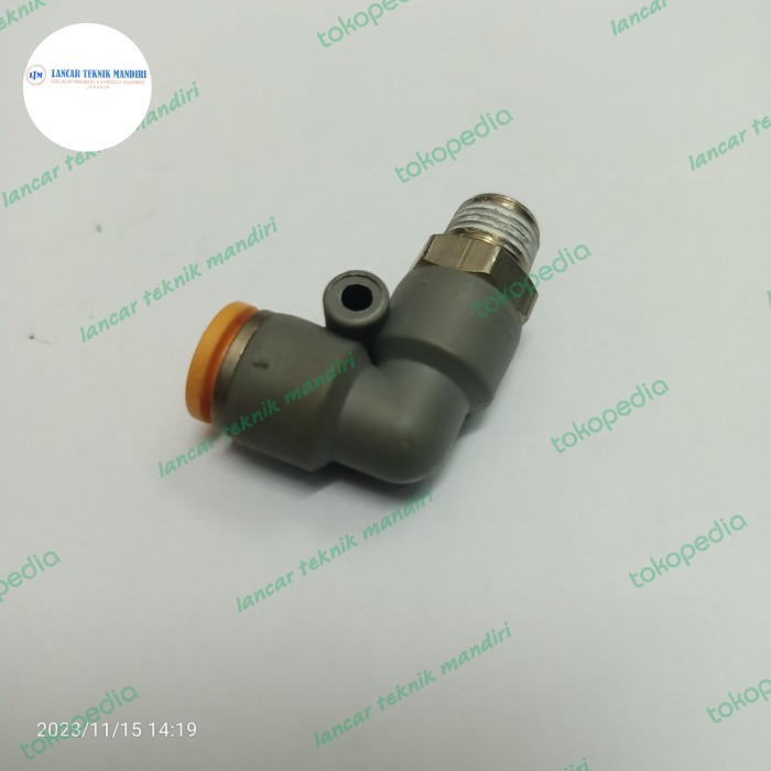 ข้อต่อข้อศอกนิวเมติก PL 06-01 emc