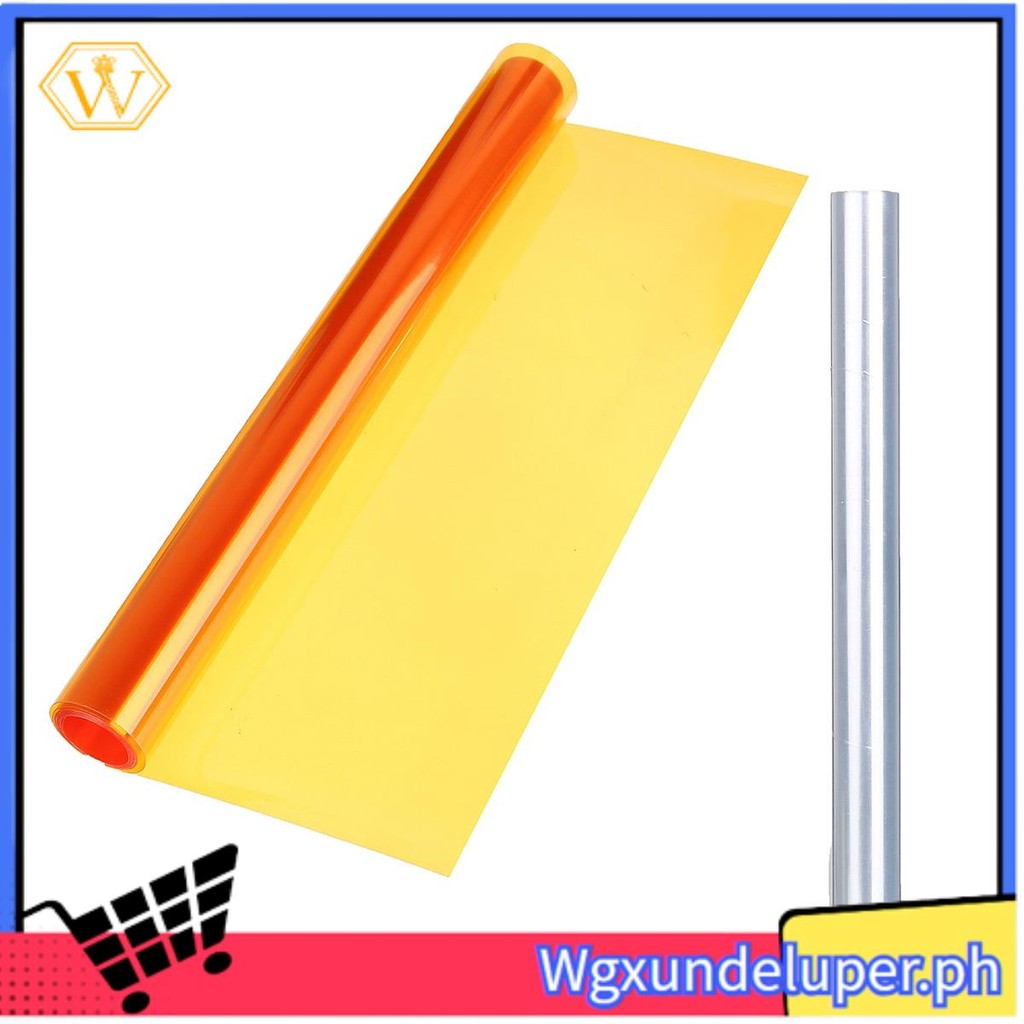 W ไฟหน้าFilm 30ซม. x 120ซม. ทินท์ไวนิลคาร์