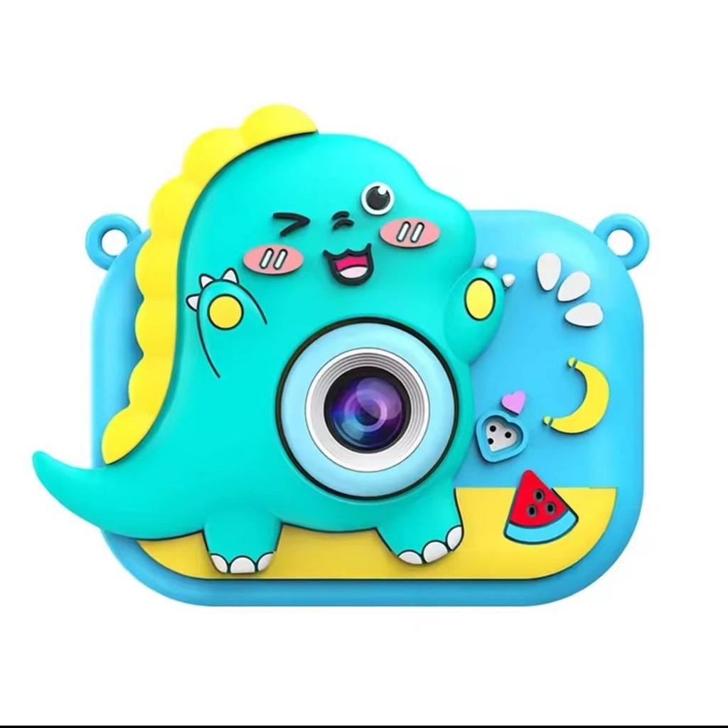 SIX6SHOP(P24)*พร้อมส่งในไทย* Camera HD กล้องถ่ายรูป ถ่ายวีดีโอ ลาย การ์ตูน ปริ้นภาพ พร้อมขาตั้ง